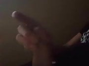 WIL jacking off cock