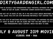 Dirtygardengirl fisting prolapse giant toys - july & august