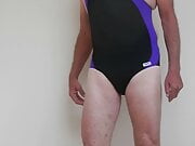 Black & Purple Gymphlex swimsuit