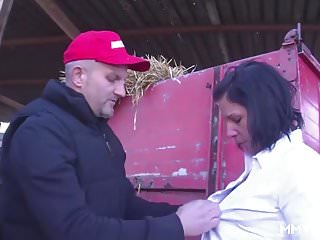 German, MILF, Farmer, Cumming on