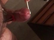 Masturbating with cum