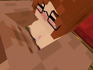 Minecraft Jenny Mod Velma Dinkley is here and ready to be fucked and give a blowjob