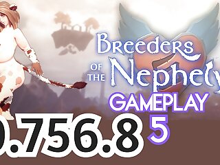  video: Breeders of the Nephelym - part 5 gameplay - 3d hentai game - 0.756.8 - snake sex