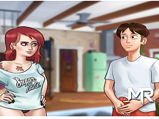 SummertimeSaga &ndash; What do you have there? Your member? E1 # 71
