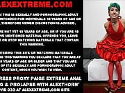 Proxy Paige extreme anal fisting & prolapse with AlexThorn