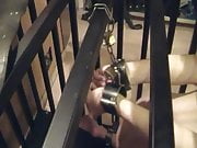 Caged slaveboy