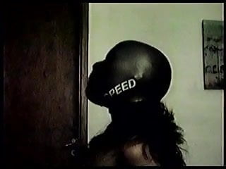 Hooded, Tapes, Gag, BDSM