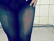 Pee in my pantyhose and take a shower