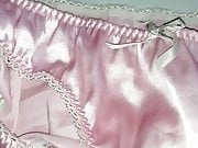 Satin underwear from cousin