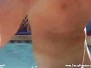 Sexy Amateurs Having Fun In Their Pool Fun Experience 