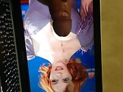 Christina hendricks cum tribute