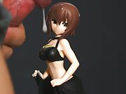 figure bukkake(SOF) maho nishizumi(swimsuit) 