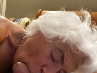 My 60year Old Wife Sucking Cum Out Of My Dick