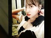 Twice Momo Cumtribute 11