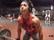 Physique Girl Lifting