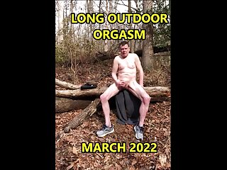 Long Outdoor Orgasm March 2022