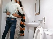 Quick Fuck with my Secretary in the Office Bathroom