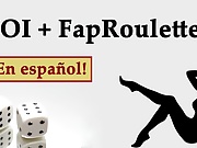 Spanish JOI + FapRoulette. Un dado D10 y un reto...