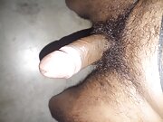 Indian alone boy Musturbation hairy penis 