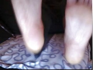 Straight Guys Feet On Webcam #271