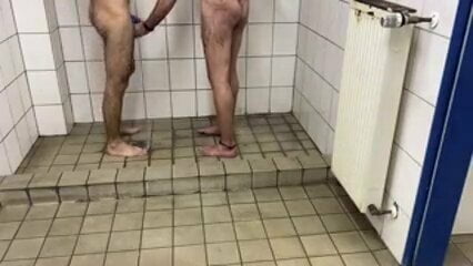 Masters Feet & Piss 2 - Fun in the Bathroom, after work - 4