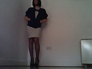 Crossdresser in dress