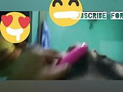 Indian man masturabting for her girlfriend 