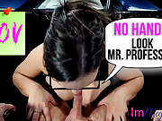 NO HANDS! LOOK MR. PROFESSOR! - ImMeganLive