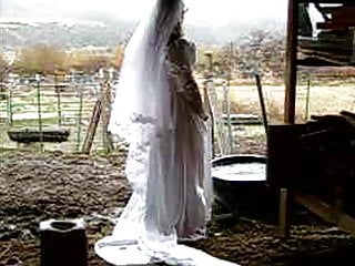 Wet Wedding Gown