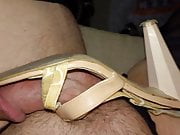 Used yellow NineWest Sandals bought from web fucked til cum