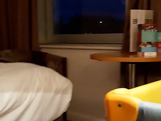 Part 1 Aberdeen Hotel Window Wank Cum Shot In Lingerie