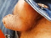 tiny uncut willy does a tiny unaided cum