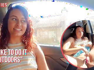 Presenting, Car Masturbation, Watched, Almost Caught