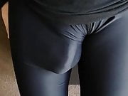 Wearing lycra