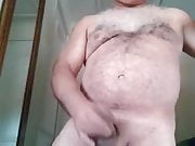 Hairy Dad Showing Cock