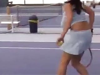 Boob Play, Tennis, Pornstar, Big Tits