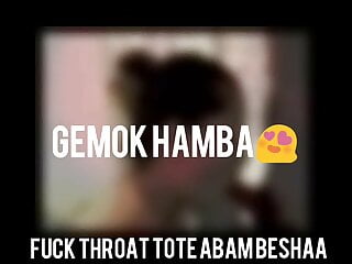 Gemok Hamba Blowjob Konek Bengkok Atas (Non-Hijab Version) 