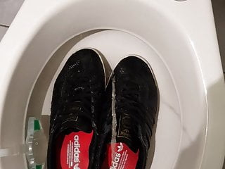 Piss In Gf Sexy Adidas Shoes