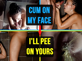 Cum face, ill pee on yours...