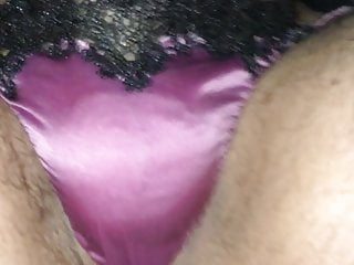Pissing In My Very Small Posh Silk Thong Pt 1...