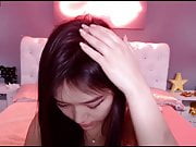 Young Japanese webcam model, Asian pussy, naked tits, masturbation
