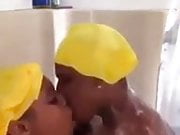 KISSING IN THE SHOWER IS SO HOT 