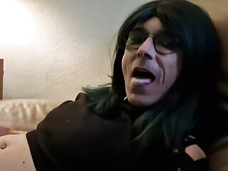 I was allowed to cum in my Cage and to swallow all the Cum