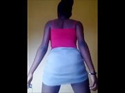 African hot twerk (clothed)