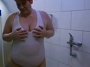 Annadevot - Transparent SWIMSUIT under the SHOWER