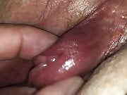 After pumping her clit