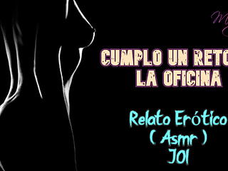 I Fulfill A Challenge Office Erotic Story Asmr...