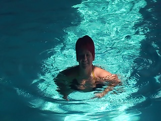 Annadevot Swimming...