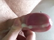 Needle through foreskin and masturbation