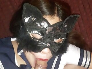  video: Teen sucking my balls